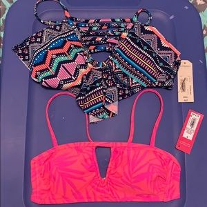 2 Swimsuit Tops